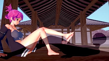 Preview 1 of Bos Grel - 3D HENTAI | BIG-BREASTED BEAUTY | BEAUTIFUL BUTTOCKS | BIG ASS | CAPTIVATING ASS