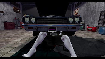 Preview 1 of Wiki Feet - Garage Work