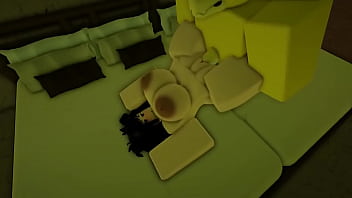 Preview 2 of Anal Leah Gott - Fucking slut and cumming inside of her (Roblox)