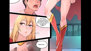 Preview 1 of Father Fucks Sleeping Dotter - Supergirl&#039_s Secret Service comic by mr.takealook