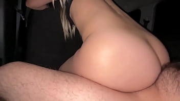 Preview 2 of Shruti Hasan Sex Cen Xnxx - Mature stepmom jumps on a cock in the car and gives a blowjob
