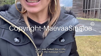 Preview 4 of Above 50 Pakistani White Milf - Maevaa Sinaloa - je me fais baiser sans capote dans un centre thermal et il jouit dans ma chatte