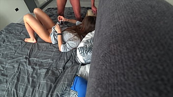 Preview 2 of Bro Sos Rape - Cheating. My Wife Quietly Cheats On Me And My Friend When I&#039_m At Work. Real Home Sex