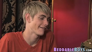 Preview 1 of Its Ok Brother - Twinks Dustin Revees and Preston Andrews anal bang and cum