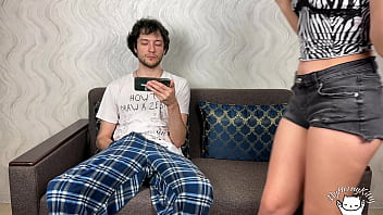 Preview 1 of Seks Cock Croot - Step Brother Agreed For Me To Handjob Him In Response But When Cum He Stop Masturbate My Pussy! Help Me Please