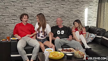 Preview 2 of Xxxii Hoat - Aila Donovan,  Lulu Chu In Family Swap S2-E5 Sunday With Swap Family