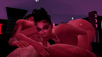 Preview 2 of Classic Brother Porn - (Sims 4) The Don &amp_ Tonz Fuck Session