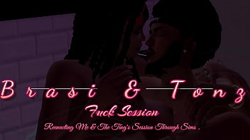 Preview 1 of Classic Brother Porn - (Sims 4) The Don &amp_ Tonz Fuck Session