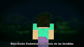 Preview 3 of Aalvedio Of Stoya - Enderman le rompe el ojete a herobrine