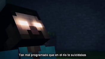 Preview 4 of Aalvedio Of Stoya - Enderman le rompe el ojete a herobrine