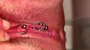 Preview 2 of Machet And Young Boy - Pierced and Hired Pussy Pee and Asshole view and moving