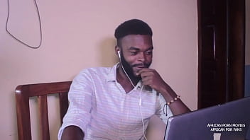 Preview 1 of Cheat For Job - POV Hot threesome between an important businessman and a libertine couple after a satisfied day at work that deserves a well-deserved relaxation in black Africa on African Bi and lesbians