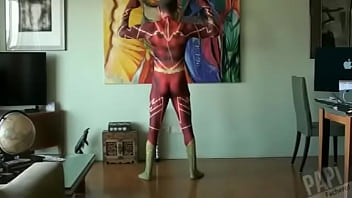 Preview 2 of Sunny Leone Mobil - Pervy PapiFachero bought some new superhero suits,  can&#039_t wait to try them all on! One thing he learned,  SuperHeros need s ...