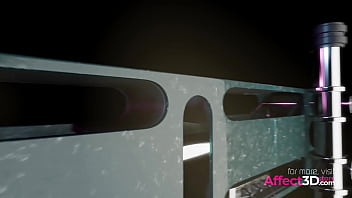 Preview 2 of Tete Tease Honey Booty - Famous game characters anal riding huge dick dildo in a 3d animation by Speerph