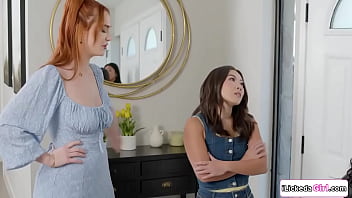 Preview 1 of New Asean - Lesbian teen sharing her big tits stepmom with best friends