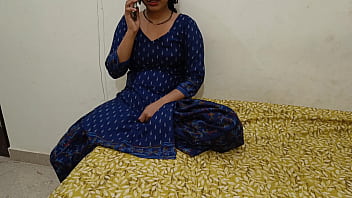 Preview 1 of Kelli Bee - Hot Indian Desi village housewife cheat her husband and painfull fucking hard on dogy style in clear Hindi audio