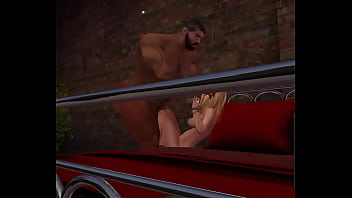 Preview 3 of Ktrana Fife Zzz Video - stunningly handsome cam heyward gets physical