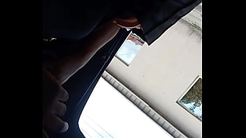 Preview 1 of Shop Is Leone - Upskirt ,  groping ,  thong bus ,  spy,  hidden cam