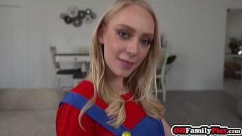 Preview 2 of Wwwxxx Videos 2014 - OhFamilyPies.com - Gamer teen stepsister Braylin Bailey riding stepbros cock and enjoyed it like her favorite game
