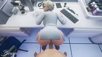 Preview 2 of Rambha Hot - Dr. Ziegler Mercy (Overwatch)