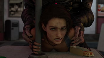 Preview 2 of Pere Bais Sa Belle Souer - Jill Valentine X Nemesis