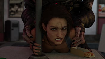 Preview 4 of Pere Bais Sa Belle Souer - Jill Valentine X Nemesis