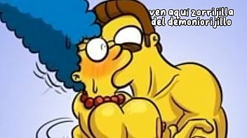 Preview 4 of Techar Sex Chldaran - Los simpson comic San valentin (sin sonido)
