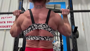 Preview 4 of Teen Classic Lesbian - 10% body fat and it&rsquo_s ALL in my lower back  need to cut back on the 1 AM desserts lol starting to make rolls back t ...