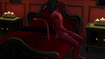 Preview 3 of Regina Rizzi Mandingo - Demon masturbates and enjoy himself - 3D Hentai
