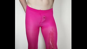 Preview 4 of Www Baahubali Video Songa Com - misr4 - pink pantyhose sissy cumshot