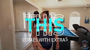Preview 1 of Sanalion X Video - THIS LAP DANCE COMES WITH EXTRAS,  Carissma Deluca