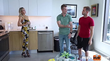Preview 2 of Diana Rocio - Forget Flowers,  Wanna Fuck My Stepmom!! Brick Danger,  Nicky Rebel,  Gigi Dior