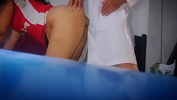 Preview 2 of Czech Twins Fuck Stranger Guy - HIJASTRA VISITA EL CONSULTORIO DE SU PADRASTRO QUE ES DOCTOR Y LA HIJASTRA ENGA&Ntilde_A A SU ESPOSO CON SU PADRASTRO DOCTOR,  SEXO REAL CASERO AMATEUR PADRASTRO E HIJASTRA TENIENDO SEXO