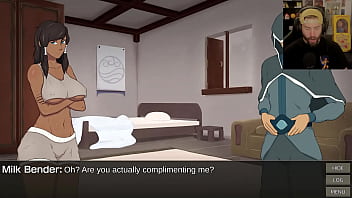 Preview 2 of Mia Khalifa Salwar Suit Hd Video - The Darkest Depths Of Avatar Korra (Cummy Bender)