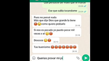 Preview 3 of New 2018 Full Hd Blacked - Hablando con mi novia despues de cojer parte 4