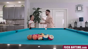 Preview 1 of Xmster Bangladeshi - Stepbro and Stepsis Play Pool Game,  Whoever Wins Doesn&#039_t Have to Clean for A Month - Fuckanytime