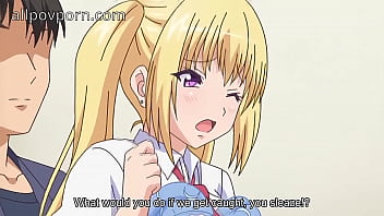 Preview 3 of Xx Video Hindi Qawwali - blonde anime girl fucked at a public restroom pov henta part 1