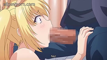 Preview 2 of Indulge Her - blonde anime girl fucked at a public restroom pov henta part 3