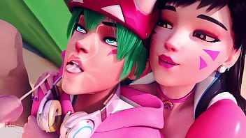Preview 2 of Mom Help Sun Sex - Overwatch Compilation #109 (13.05.23)