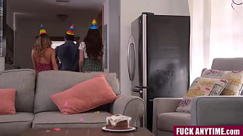 Preview 1 of Menaul Farara - Stepdaddy Preparing Best Birthday Gift for His Stepdaughter in his Freeuse Home - Fuckanytime