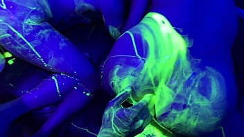 Preview 1 of Homemade Hubbys Friend - Two bottom fisting sluts,  take it up the arse with special UV Lube