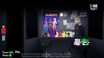 Preview 3 of Albail Borracho Df - Five Nights At Fuzz Boobs 4/20 mode reaction