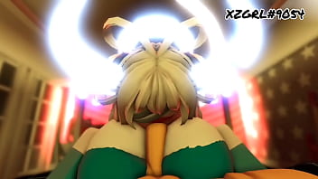 Preview 1 of Hot No Massage - Roblox slut gives a sloppy blowjob