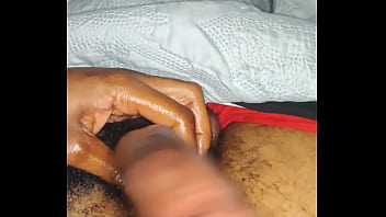 Preview 2 of Indian Anti Six - Stroking my BBC with oil. I wish I had help