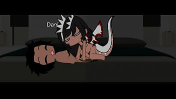 Preview 2 of Sikwap Www - Gacha club:Daniel e Zilla na cama