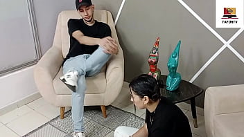 Preview 1 of Micaela Cr - Mi hermanastro me folla por eso le digo que me ense&ntilde_e como chupar verga y que me chupe  el co&ntilde_o a el le gusta- historia completa y me da duro- historia completa