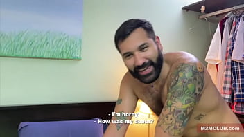 Preview 4 of Big Boobs And Bright Xxx - Hairy Macho Barebacks a Smooth guy