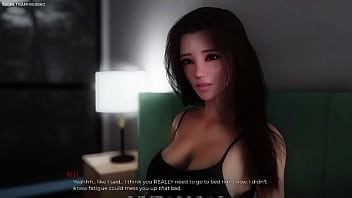 Preview 3 of Real Rep Sex Vidos - Sharing a bed with his Stepsis best friend,  His Stepsis Wanted to Try Her First Big Dick - Desirium 04 3D Hentai Porn Games
