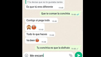 Preview 3 of Homekeeper Xxx Video - Hablando con mi novia despues de cojer