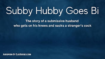 Preview 4 of Riska German Hd Online - SUBMISSIVE HUSBAND SUCKS COCK - Audiobook,  English Voice